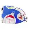 Touca Cirúrgica Estampada Chapéu de Sala de Operação Touca de Médico Enfermeiro Beleza Pet Hospital Touca de Trabalho Touca Abóbora Touca Cauda de Andorinha