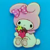 Broche de Acrílico Estrellas Gemelas Harajuku Insignia de Dibujos Animados Accesorios para Bolsos Estilo Carcasa de Teléfono DIY Lazo
