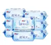 Xinxiangyin Toallitas Húmedas de Agua Ultra Pura Paquete Familiar para Adultos y Niños 80 Hojas con Tapa para DropshippingXcc080