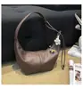 La bolsa nicho súper popular del verano para mujer, nueva moda 2026, bolso cruzado versátil, bolso de hombro para ir al trabajo, bolso de axila, bolso tipo dumpling