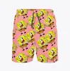 Pantalones de Playa Transfronterizos de Amazon para Hombre Casual Sueltos Talla Grande Estampados Pantalones Cortos para Hombre Vacaciones en la Playa Europeos y Americanos Secado Rápido
