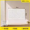 El tablero perforado de metal engrosado de IKEA se puede fijar magnéticamente a la pared, sirviendo como un estante de almacenamiento sin borde y se puede fijar magnéticamente