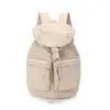 Mochila Genial de Moda Versión Coreana Casual Artística de Lona Bolso Escolar para Estudiante Moda Nylon Cordón Simple Fresca Mochila