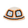 Sombrero de Gancho Bohemio con Lazo Transfronterizo Moda Flor Tejido Sombrero de Pescador Sombrero de Cubeta Calado para Mujer Estilo Japonés Vintage