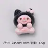 Suave Gatito Lindo Bebé Dibujos Animados Hecho a Mano Adornos DIY Accesorios de Pegamento de Crema Pinzas para el Cabello Charms para Crocs Paquete de Materiales Mayoreo