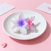 Novo Prendedor de Cabelo Borboleta Plumeria Transfronteiriço Amazon Cor de Doce Flor de Praia Prendedor de Cabelo Doce Acessório de Cabelo para Mulheres