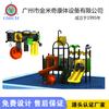 Tobogán Acuático Combinado Parque Acuático al Aire Libre para Niños Piscina Tobogán con Chorro Cabaña de Agua Pequeña Venta Directa de Fábrica