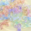 Accesorios para el Cabello de Estrella de Colores Transparente UV, Pasador, Llavero, Materiales, Cuentas con Agujero Recto