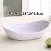 Prato de frutas estilo ins para sala de estar, bandeja para lanches e doces, plástico PP, prato de frutas secas de alta qualidade em formato de lingote para sala de jantar em casa, atacado
