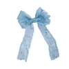Grampo de Cabelo Estilo Coreano para Meninas, Material de Renda de Alta Qualidade, Grampo de Cabelo com Laço para Princesa Feminina, Grampo de Cabelo Elegante na Parte de Trás da Cabeça