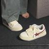Tenis Estrella para Mujer Primavera 2025 Zapatos Populares para Mujer Americano Retro Zapatos Blancos de Suela Gruesa Deportivos y Casuales para Estudiante