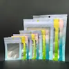 Bolsas de Embalagem para Presente com Cabeçalho Colorido em Folha de Alumínio Fosca com Janela Fosca e Cor Degradê para Embalagem de Equipamentos e Acessórios de Pesca