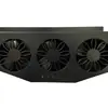 Nuevo ventilador solar para coche, ventilador de extracción para circulación del interior del coche, enfriamiento, plegable, ventilador de circulación de soplado directo sin puntos muertos
