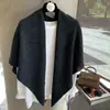 Chal de Color Sólido Cálido Versátil Moda Otoño e Invierno Accesorio de Protección para el Cuello Bufanda de Punto Conjunto Personalizado Bufanda Triangular