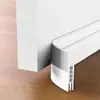 Deflector de puerta burlete exterior e interior para puerta sello inferior de puerta polvo y ruido tope de puerta con adhesivo fuerte