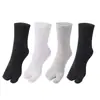 Calcetines de dos dedos de fábrica para hombre y mujer, calcetines de zueco de moda para interior, valgo de dedo gordo del pie, calcetines ortopédicos de dedos japoneses, venta al por mayor