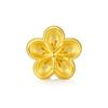 Vietnam Flor de Durazno Dorado Cuentas de Transferencia Cuerda Roja Latón Chapado en Oro Nudo de Flor de Durazno DIY Pulsera con Cuentas Pulsera para Pareja