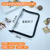 Fichário A5 com Zíper Planejador de PVC Álbum de Fotos Porta-Cartões Portátil Álbum de Cartões de Ídolo Foto Fabricante