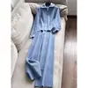 Conjunto de Dos Piezas para Año Nuevo 2026: Suéter Polo de Cuello Alto + Pantalones Rectos al por Mayor H08Ftz1894