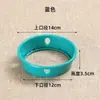 Anillos expositores para frutería, soporte para melón, alfombrilla antivuelco, base expositora para melón cantalupo y durián, anillos de plástico para exhibición y fijación