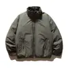 Yidao Vintage 2025 Invierno Nuevo Color Sólido Cuello Alto Chaqueta de Plumas para Hombre Premium Engrosada Cálida 90 Relleno de Plumas de Pato Blanco Abrigo