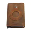 Amazon Bolsillo para Tarjetas con Cepillo Antirrobo Cartera Multifuncional para Hombres de Negocios Rastreador de Posicionamiento airtag Bolsillo para Tarjetas en stock