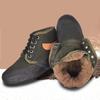 2024 novos lançamentos de sapatos masculinos inverno quente forrado de lã cano alto antiderrapante sapatos de treinamento resistente ao desgaste sola grossa sapatos de algodão ao ar livre