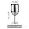 Copa de vino de acero inoxidable 304 de capa única de 500 ml, copa de vino tipo barril de gran capacidad colorida, resistente a caídas, con recubrimiento de cobre