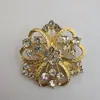 Broche con un Diseño Sencillo de Plantas Verdes y Flores, Adorno de Solapa de Traje de Alta Gama, Elegante Accesorio para Ropa, Moderno Accesorio para Vestido