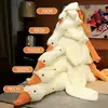 Ventas Directas de Fábrica de Peluches Grandes de Ganso, Muñecos, Cojines y Animales de Peluche para Dormir en la Cama - Ganso Blanco Grande