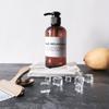 300ml 500ml Botella de plástico Boston para cosméticos, té, champú, gel de ducha, botella de desinfectante de manos