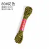 Hilo de Algodón Retorcido a Mano Estilo Xizang 10m / Pulsera de Borla Tejida a Mano con Cuentas, Cordón de Algodón No Elástico