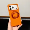 Adecuado para iPhone 18 Pro Max, funda de silicona líquida para teléfono con patrón de ondas, soporte magnético giratorio Apple 17, funda anticaídas