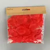 Pétalos artificiales de rosa roja cama de confesión decoración de flores esparcidas a mano pétalos de boda making suministros para arreglo romántico