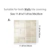 Pegatinas de pared planas 2D, autoadhesivas, impermeables y a prueba de aceite, adecuadas para la renovación de estufas de cocina, decoración de paredes de baño y pegatinas para azulejos