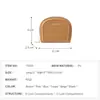 Portatarjetas de Acordeón Estilo Mini Concha de Gama Alta Pu Ranura Múltiple para Tarjetas Taomicmic Simple Estilo Ins Portatarjetas de Moda Portatarjetas de Identificación