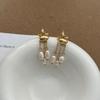Pendientes de perlas naturales para mujer, de moda, personalizados, con borlas, de alta calidad, ligeros, de lujo, para otoño e invierno, elegantes joyas para las orejas.
