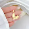 [Oro Real de Cobre] Amor Elegante Moda Nicho Exportación Transfronteriza DIY Joyería Hecha a Mano Colgante de Cobre Zirconio Microincrustado con
