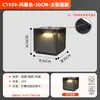 2026 Lámpara de Poste de Puerta Simple Nueva Cabezal de Lámpara Solar para Postes de Puerta para Patio de Villa Lados de la Puerta Accesorios de Iluminación Decorativos para Patio