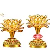 Lâmpada Eletrônica de Vela LED, Lâmpada do Deus da Riqueza, Lâmpada de Buda, Lâmpada para Oferenda Diante de Buda, Lâmpada de Altar Doméstico, Lâmpada Recarregável para Oferenda no Salão de Buda, Lâmpada de Luz Eterna