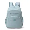 Mochila Grande de Capacidad Simple Estilo Coreano de Zorro Colorido Mochila de Viaje Multicapa Bolsa Escolar para Estudiantes Hombres y Mujeres