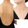 Cadena Corporal Transfronteriza Europea y Americana de Oro de 14K con Piedra Natural Sexy Sexy Cadena para Clavícula de Circonita Cadena para Espalda de Turquesa Amazon
