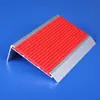 Tiras Antideslizantes Personalizadas en Forma de L para Peldaños de Escalera, Tiras Antideslizantes de Aleación de Aluminio, Tiras Metálicas para Bordes Anchos de Escaleras de Jardín de Infancia