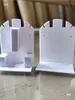 Soporte de exhibición de acrílico para aretes y collares en venta, accesorios para colgar, soporte de aretes de cuero cepillado para transmisión en vivo, accesorios de inserción para exhibición