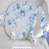 Collar de Teléfono Móvil con Cuentas Xinghai Azul de Verano Cadena de Cámara Manual Universal Muñequera Portátil de Moda
