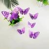 2026 Nuevos Pegatinas de Pared Autoadhesivas Realistas de Mariposa Hueca Tridimensional Transfronterizas para Decoración de Sala de Estar y Dormitorio Papel Tapiz al por Mayor