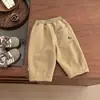 Pantalones Gruesos con Forro de Felpa para Niños Otoño e Invierno 2025 Nuevos Pantalones Casuales Cálidos Bordados para Bebé Pantalones Deportivos Elegantes para Niñas