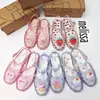 Zapatos Melissa para Mujer 2025 Pastel de Fresa Helado Corazón Sandalias Romanas Zapatos Fragantes Melissa Playa para Mujer