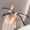 Celebre Explosivo Inteligente de Color Cambiante para Presbicia Gafas HD para Hombre Luz Azul Anti-Reflejo Metal Negocio Clásico Marco para Presbicia