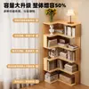 Estantería de esquina de madera maciza, estante de almacenamiento de pie para uso doméstico, mueble de esquina para sala de estar, estante de almacenamiento de esquina para pared, estantería de esquina simple para dormitorio